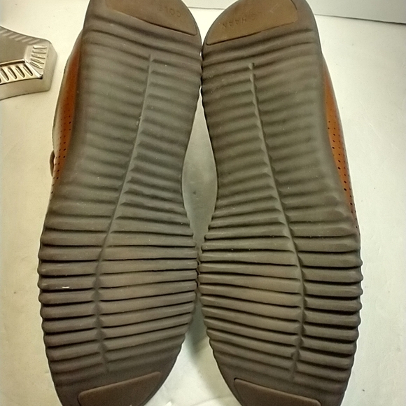 Cole Haan 2.Zerogrand Laser British Tan Wingtip Oxford Shoes Men’s sz 10.5M. - Picture 9 of 12